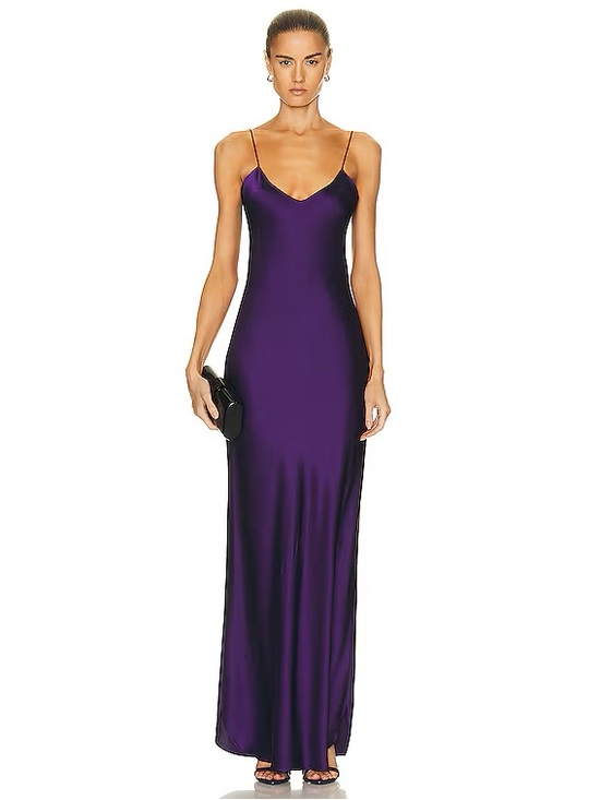 Nili Lotan Dresses & Skirts - Nili Lotan Cami gown in purple